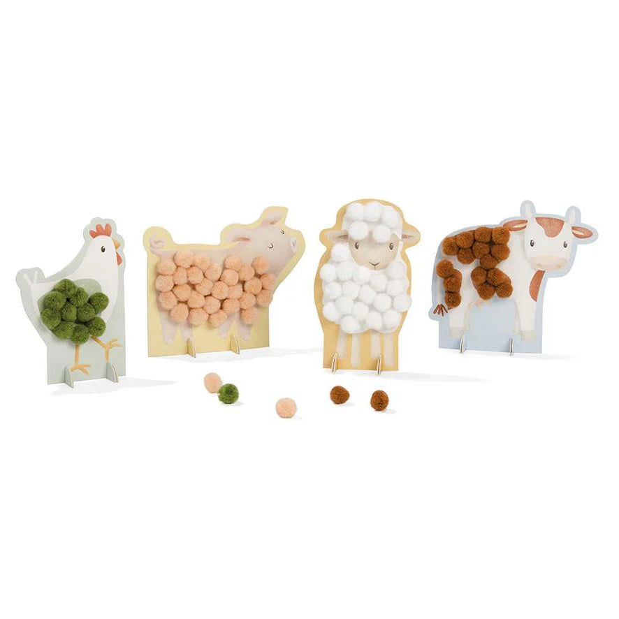 Craft set Pompom Little Farm