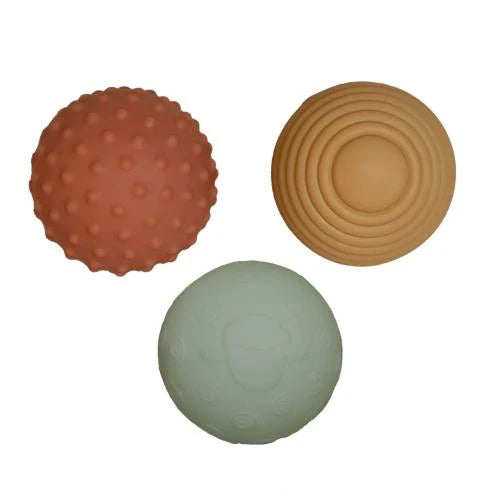 Set 3 pelotas sensoriales - Little Farm