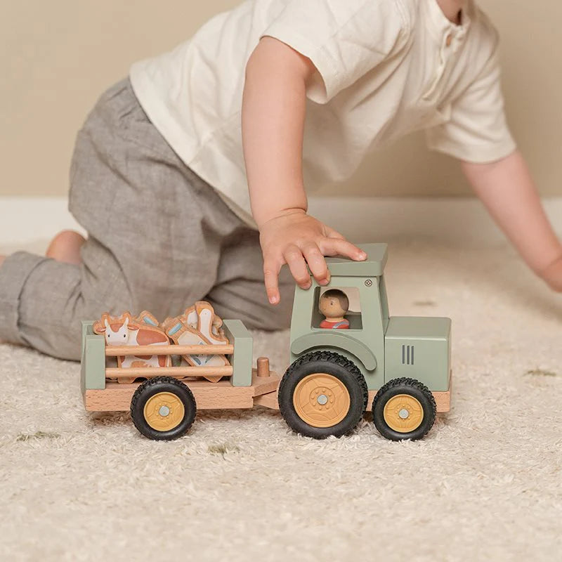 Tractor con tráiler