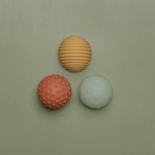 Set 3 pelotas sensoriales - Little Farm