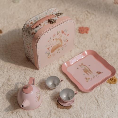 Maleta con set de té - Fairy Garden