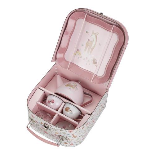 Maleta con set de té - Fairy Garden