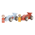 Set coches carretera retroceso