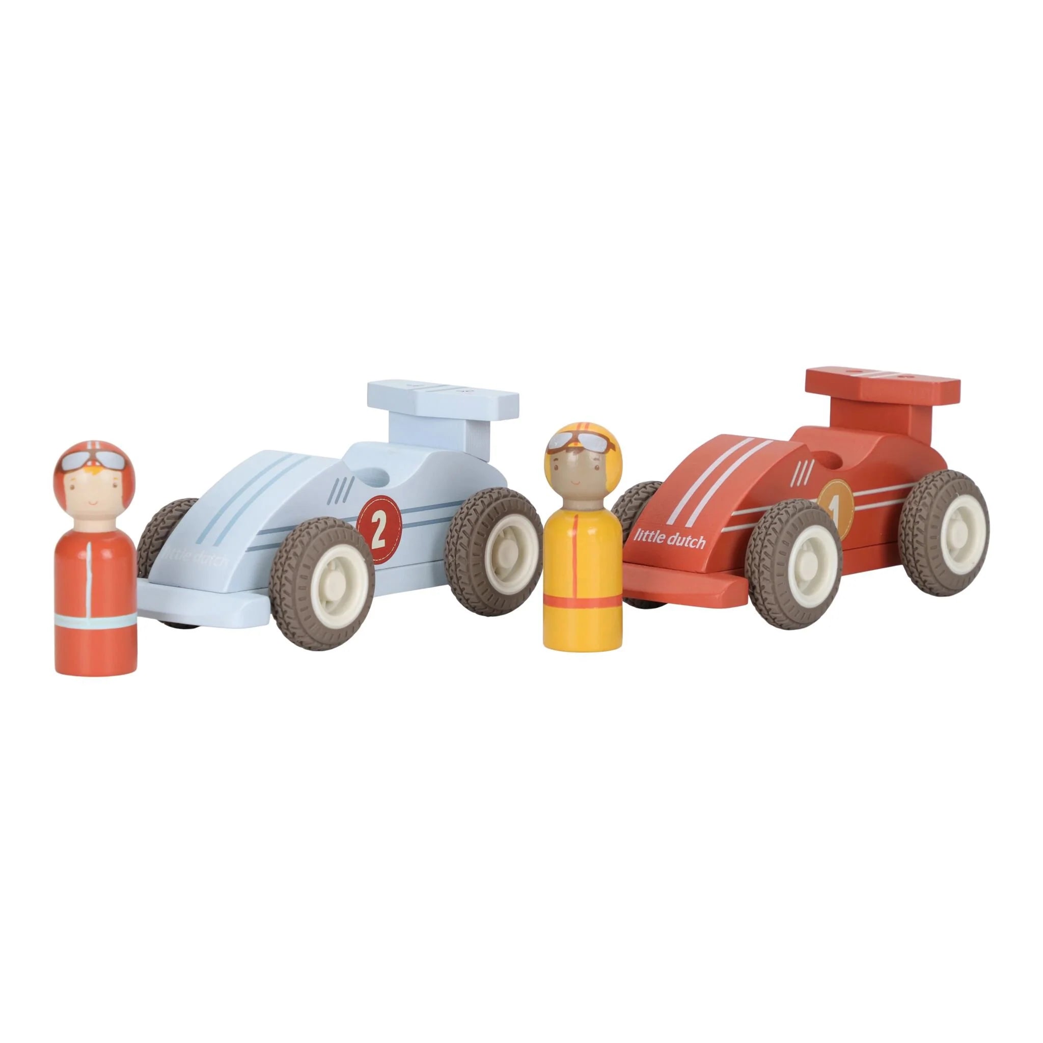 Set coches carretera retroceso