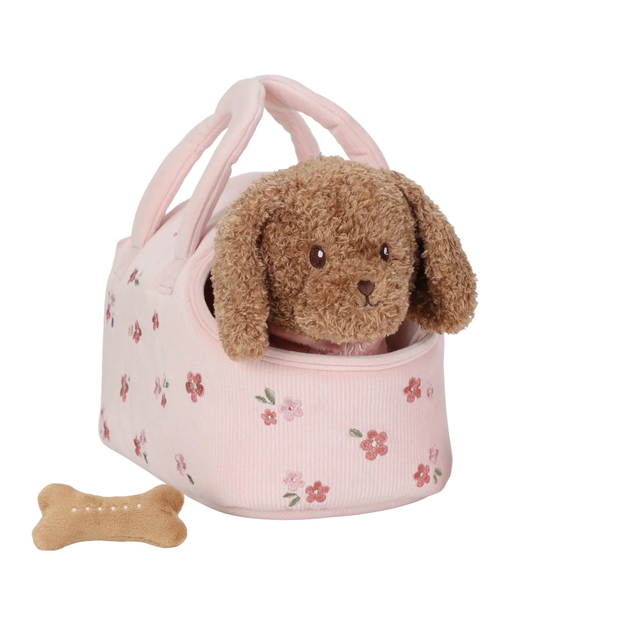 Perrito Jackie con bolso