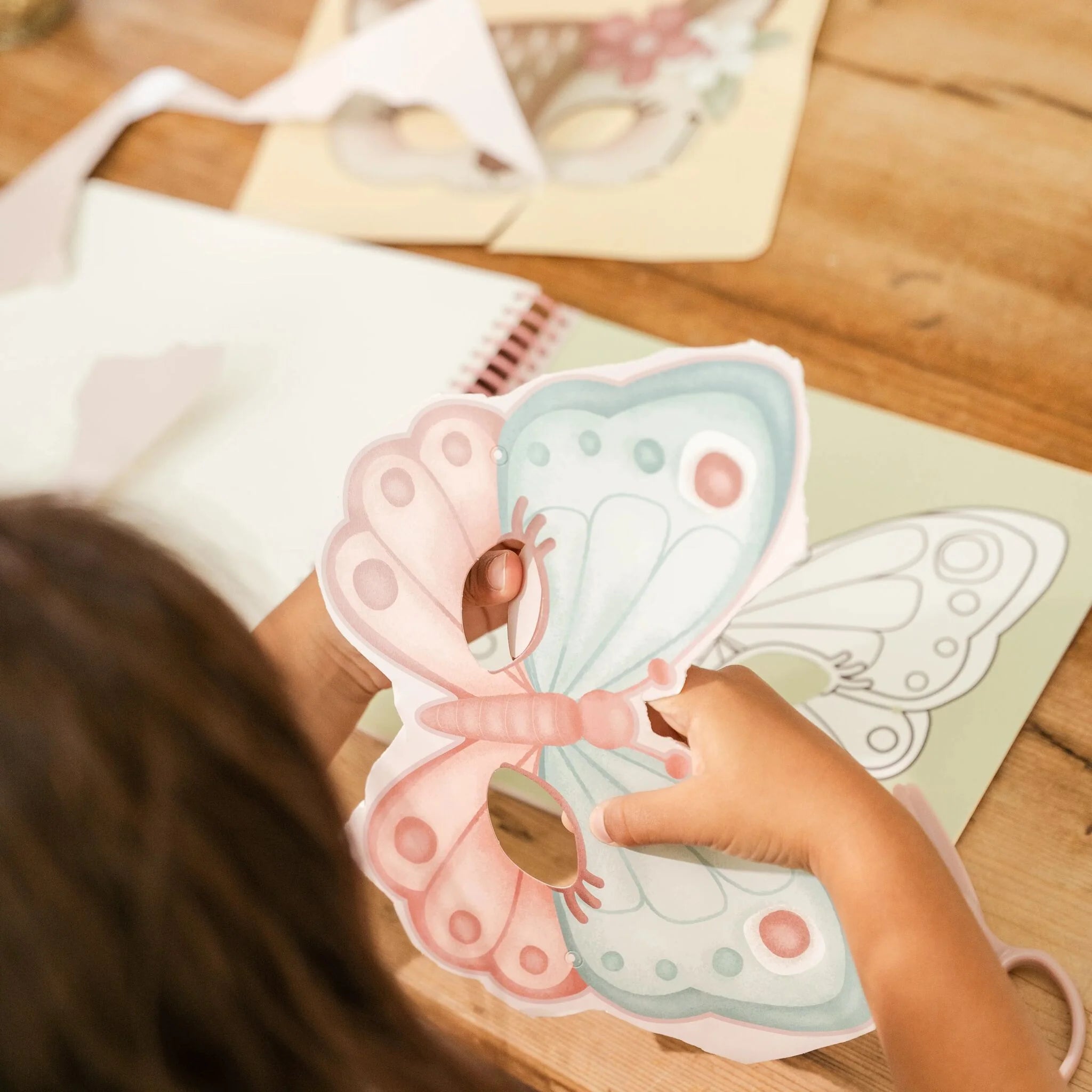 Corta y juega - Rosa's Masks