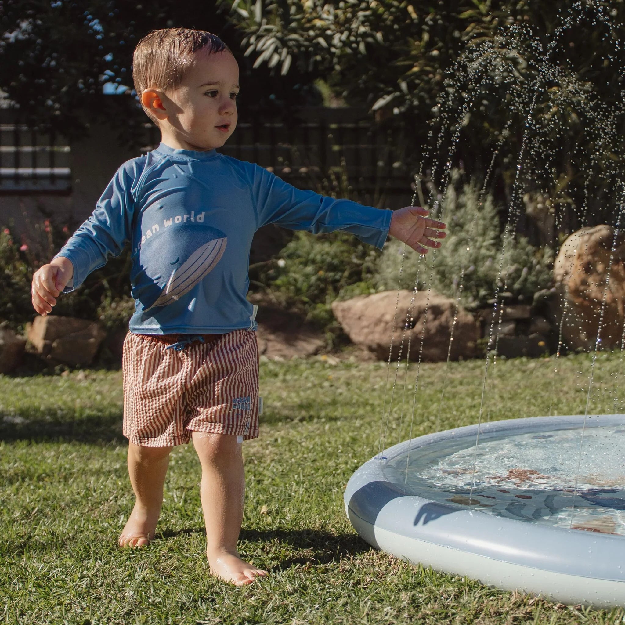 Water Playmat con rociadores