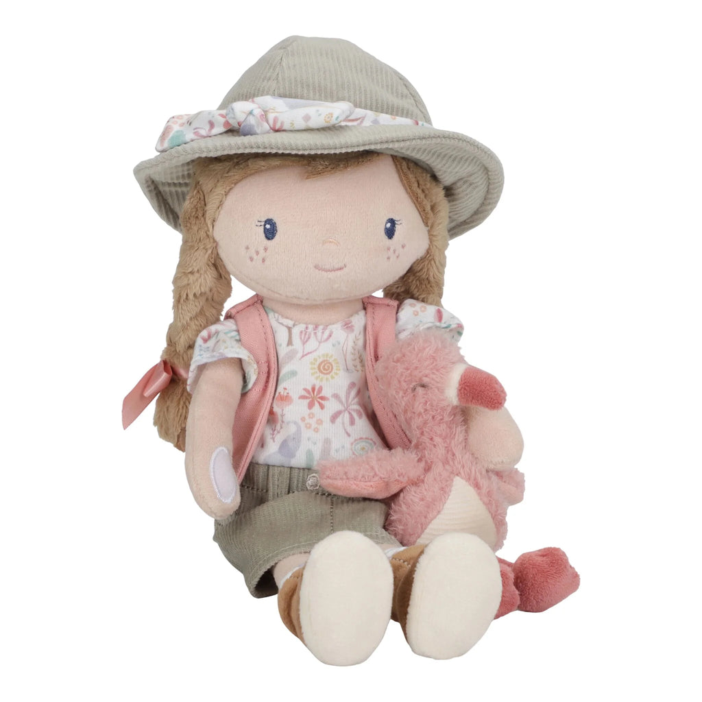 Muñeca blandita Rosa la exploradora