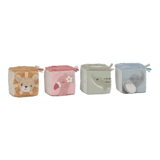 Cubos blanditos apilables