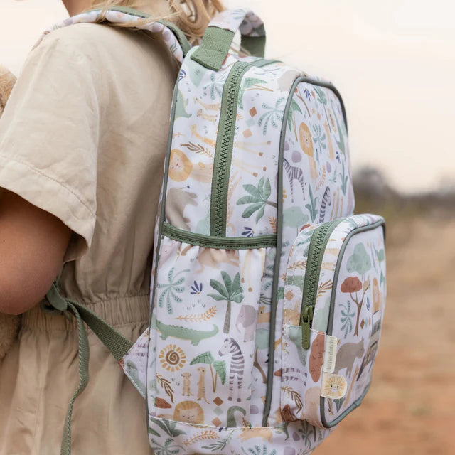 Mochila grande Safari Friends