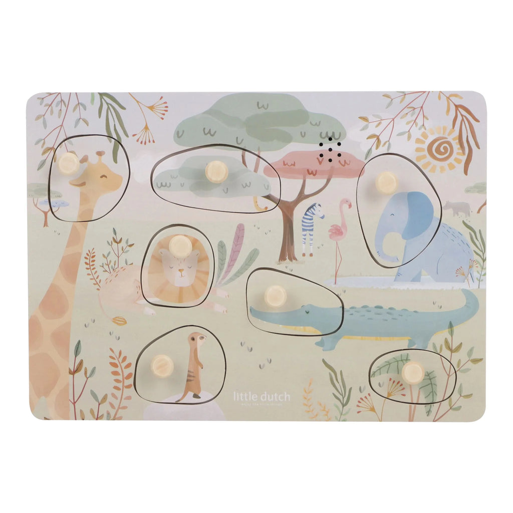 Puzzle con sonido - Safari LD