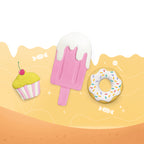 Juniorkit Sweet - Set de arcilla de secado al aire