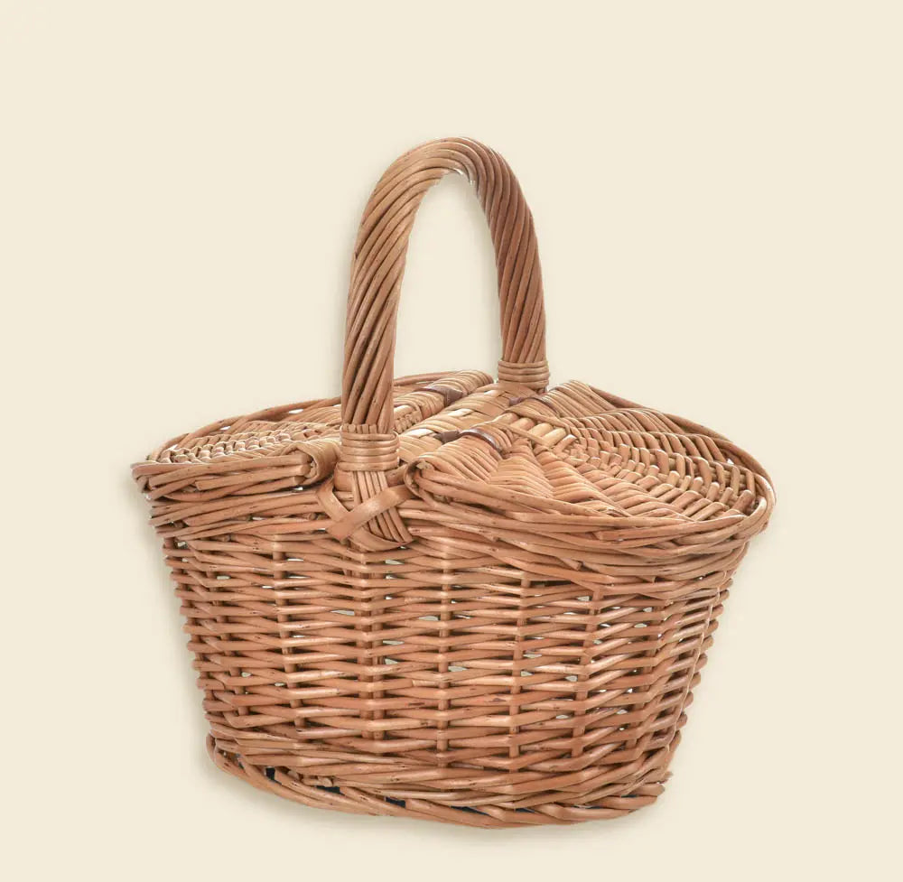 Cesta picnic con juego de té