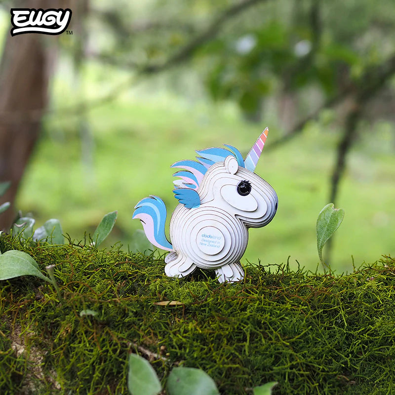 Eugy 069 Unicornio Azul