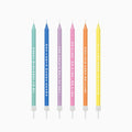 Velas Largas Multicolor