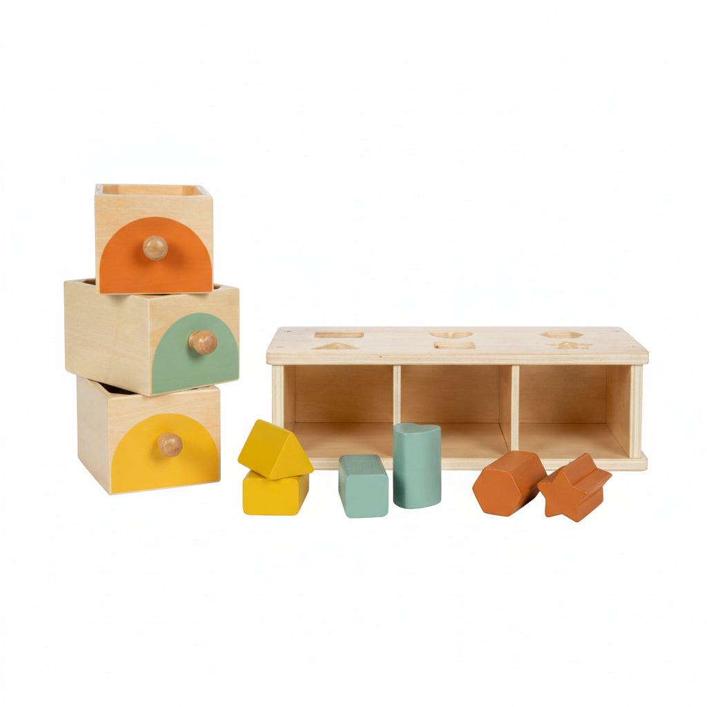 Juego de clasificación Montessori