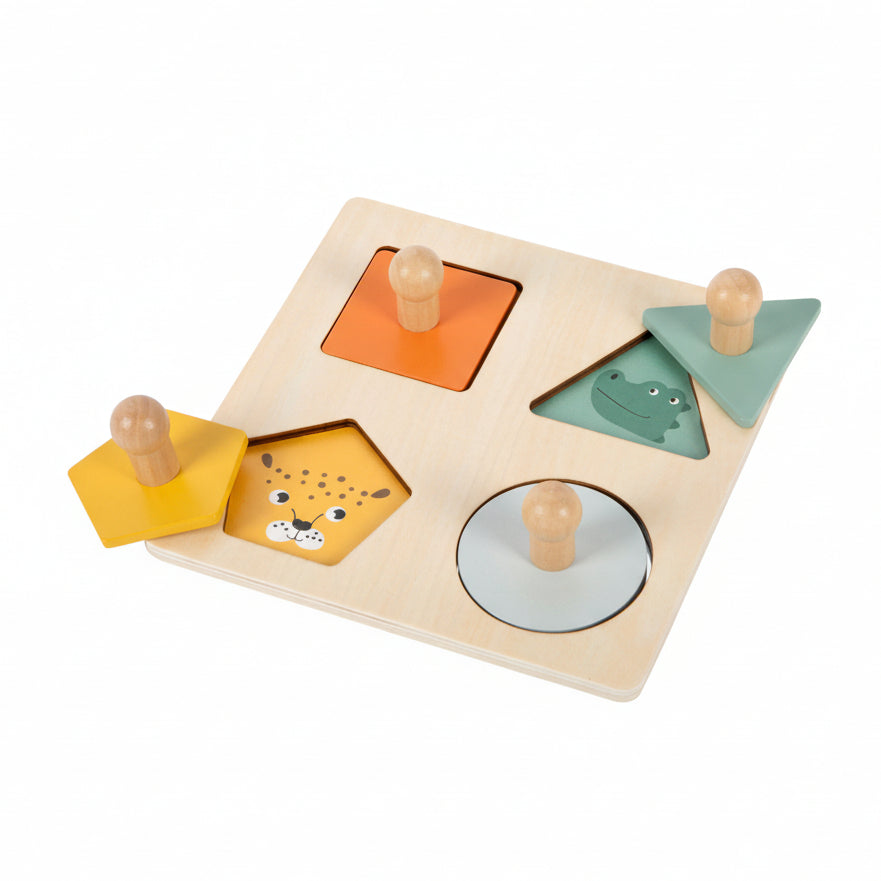 Puzzle Montessori Formas y Animales