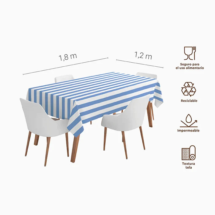 Mantel Papel Impermeable
