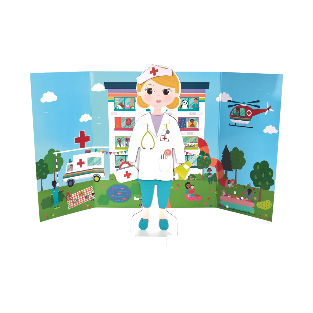 Magnetic dress up