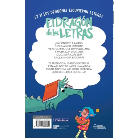 El dragón de las letras 3: Un duende, un dragón y un problema… ¿con solución? - Begoña Oro