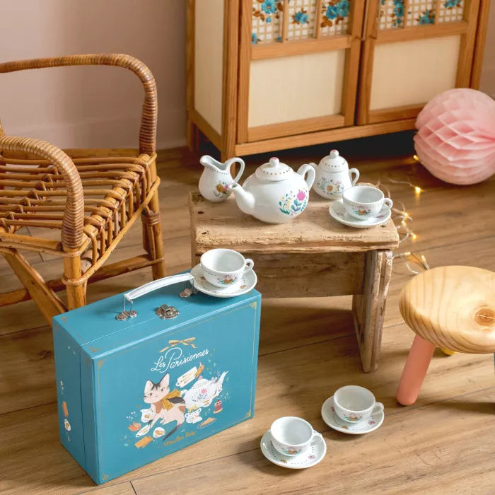 Maleta con juego de té - Les parisiennes