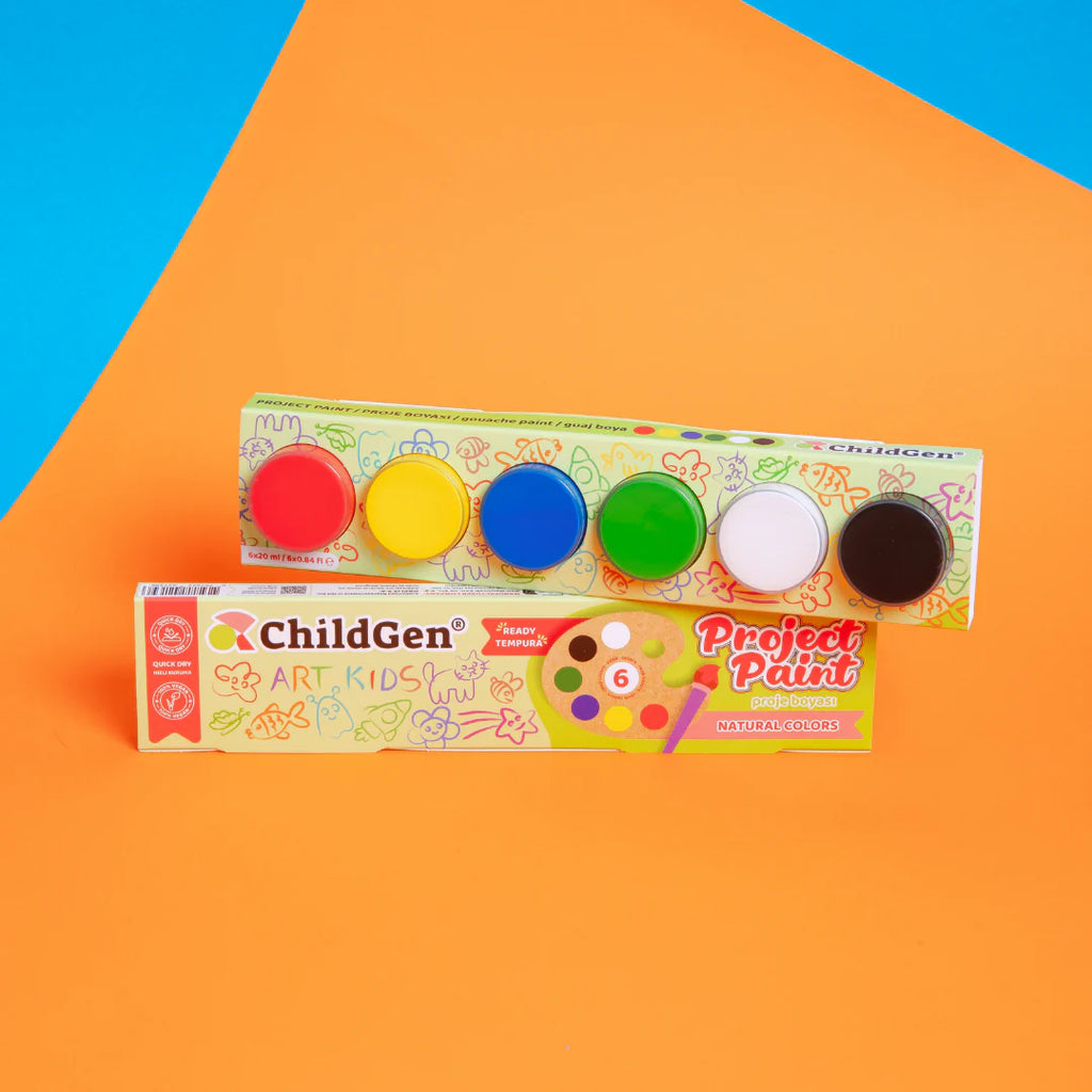 Pintura de dedos 6x20ml