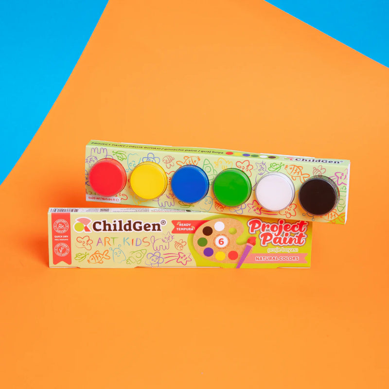 Pintura de dedos 6x20ml