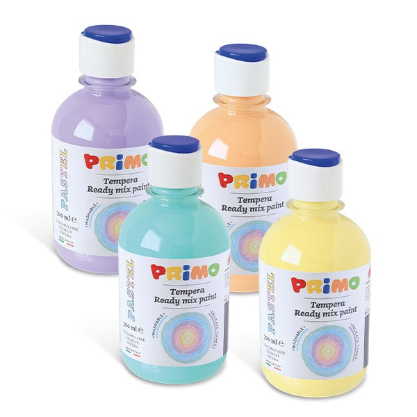 Botella témpera 300ml pastel