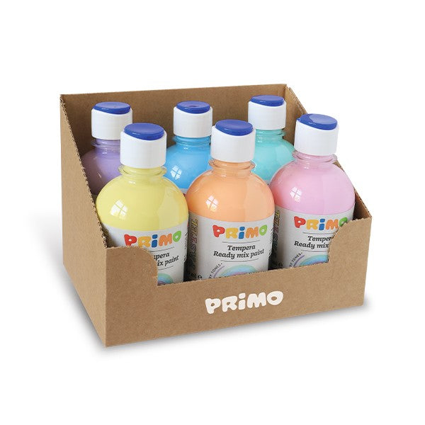 Botella témpera 300ml pastel