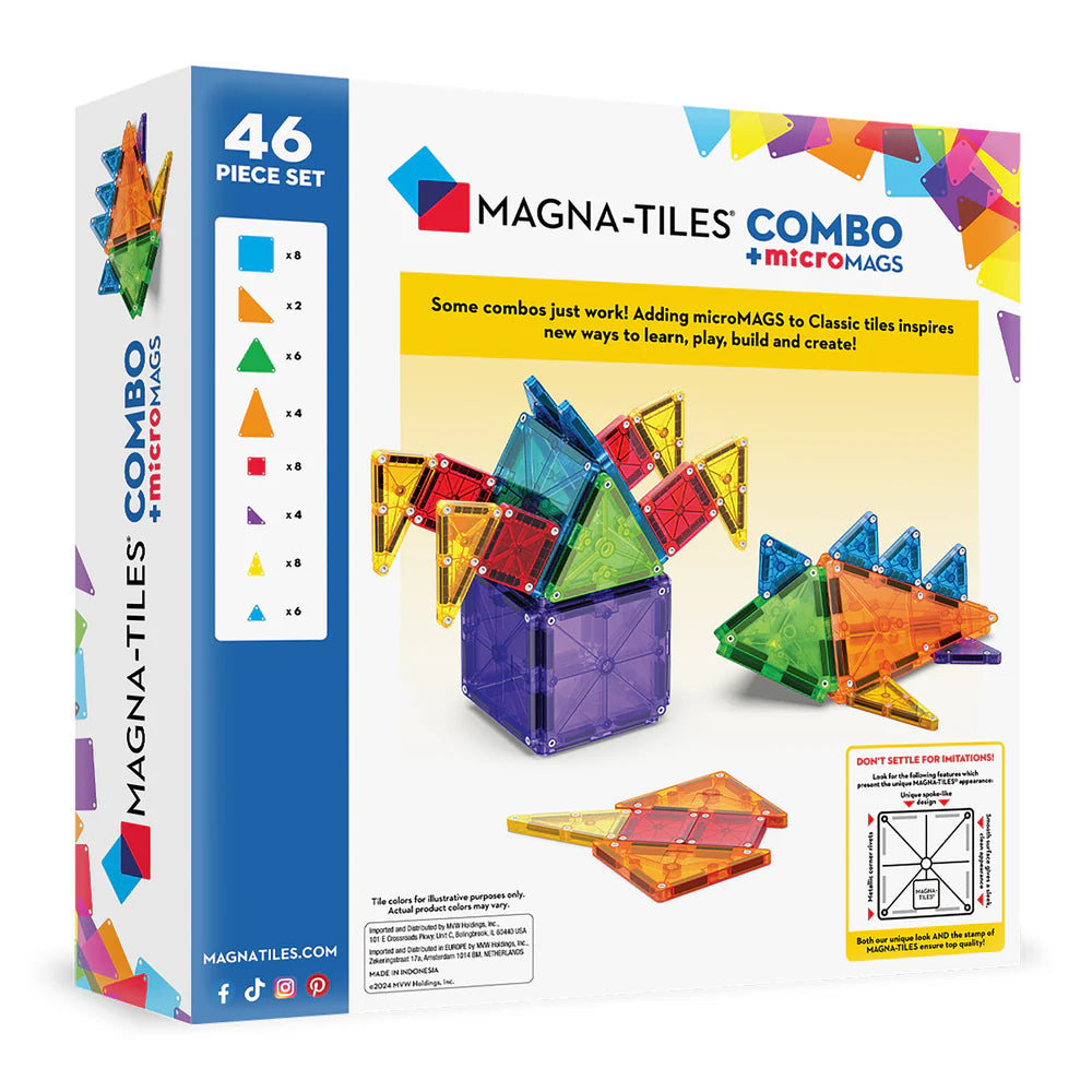 Magna-tiles 46pcs COMBO
