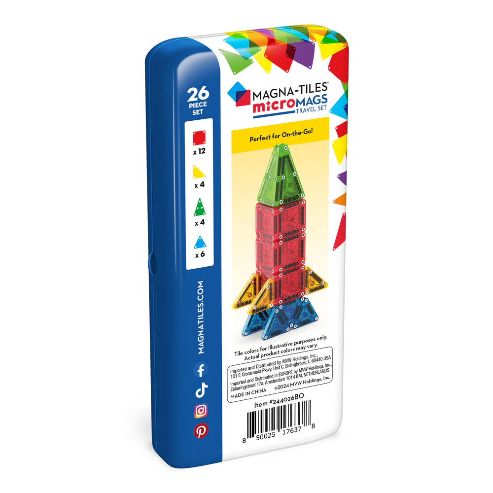 Micromags travel set