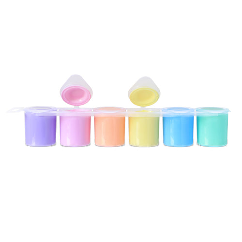 6 témperas pastel 25ml