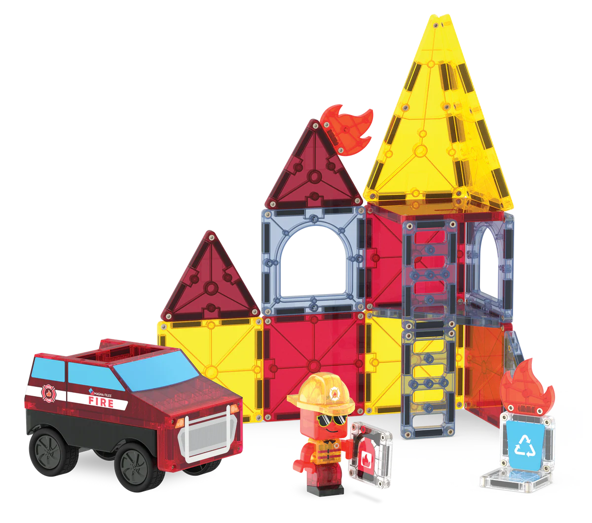 Magna-Tiles Fire Rescue 27pcs
