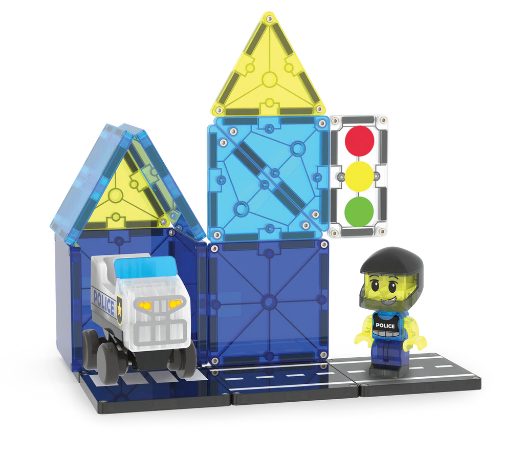 Magna-Tiles Police Patrol Set 20 pcs