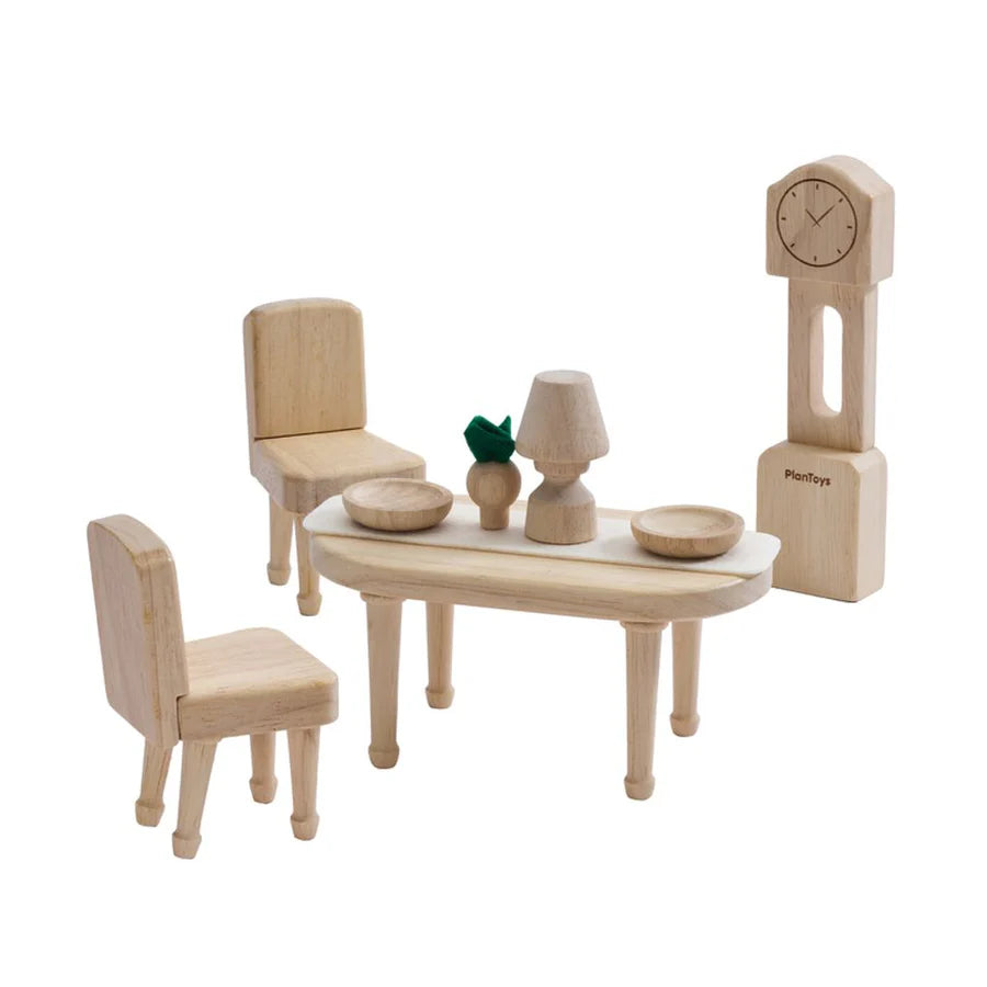 Set de comedor para casita victoriana