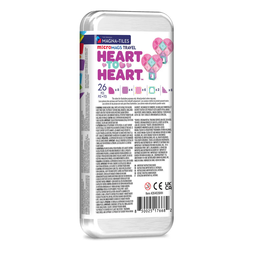 Micromags Heart to heart travel set