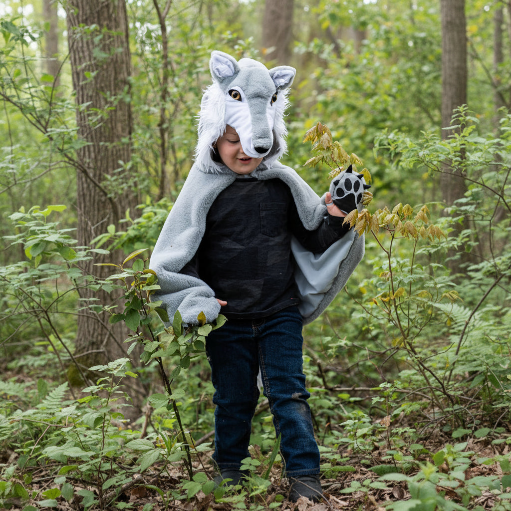 Capa lobo Woodland