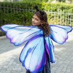 Alas de tela mariposa