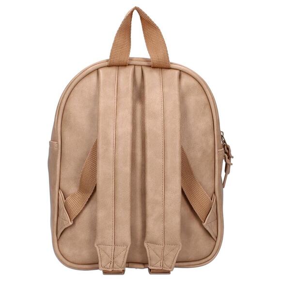Mochila de cuero - Osito arena