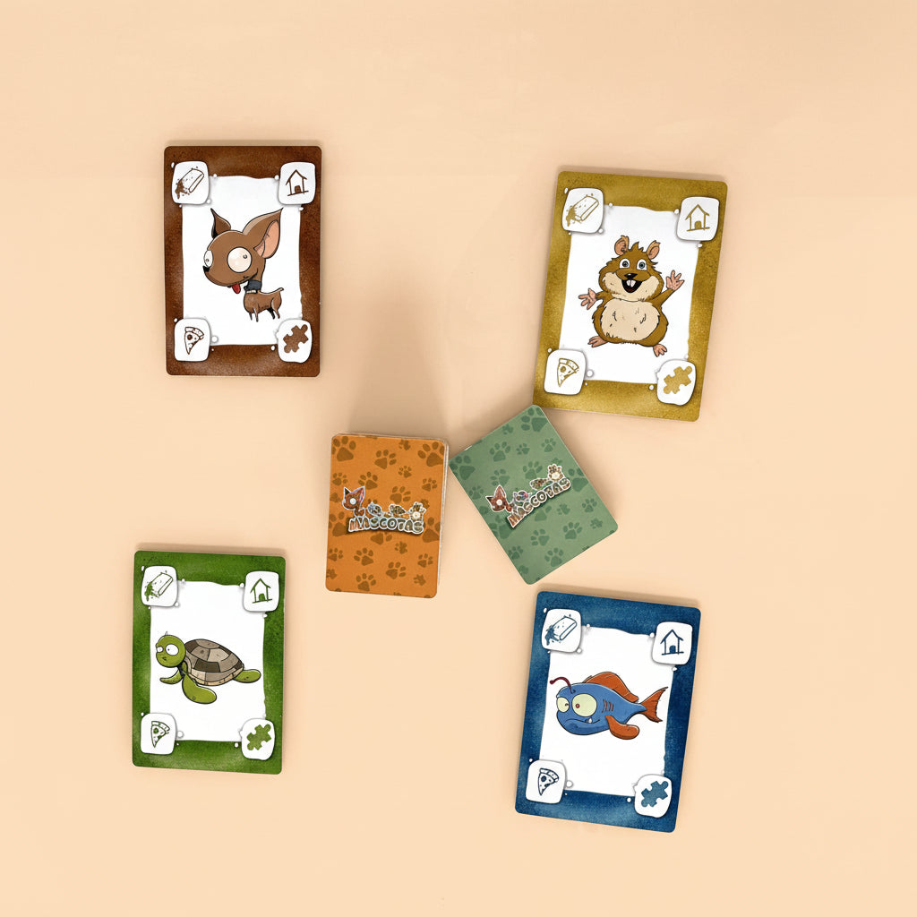 Mascotas - Juego de cartas
