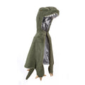 Capa de dinosaurio de peluche