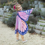 Alas de tela mariposa
