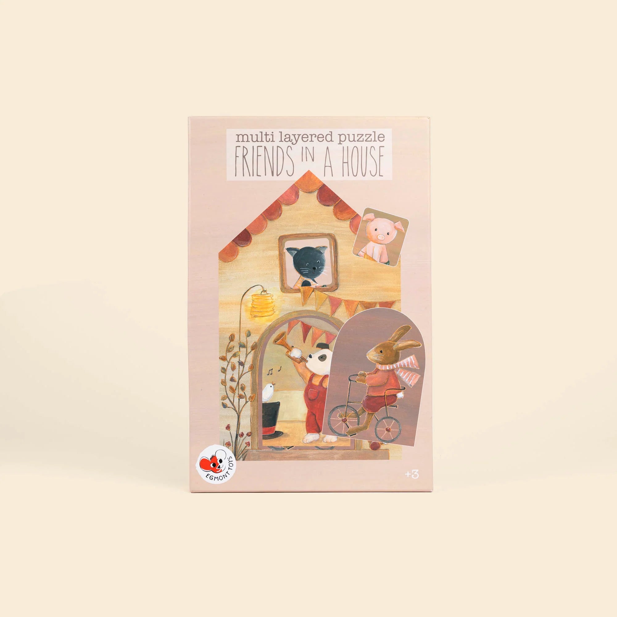 Amigos en casa - Puzzle a capas