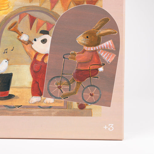 Amigos en casa - Puzzle a capas