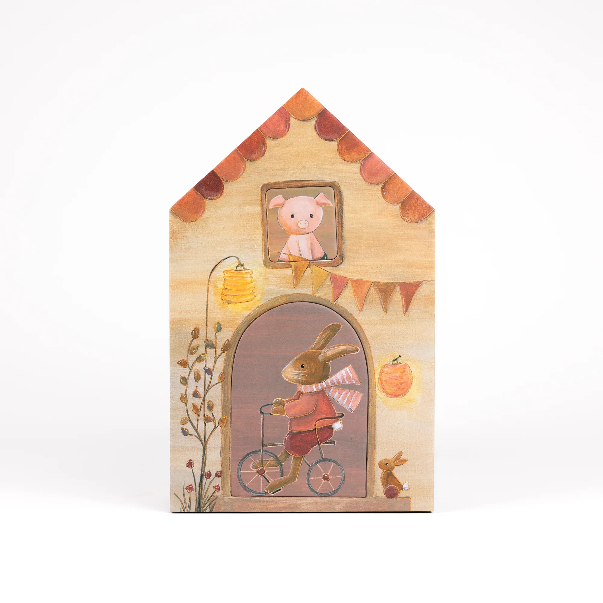 Amigos en casa - Puzzle a capas