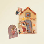 Amigos en casa - Puzzle a capas