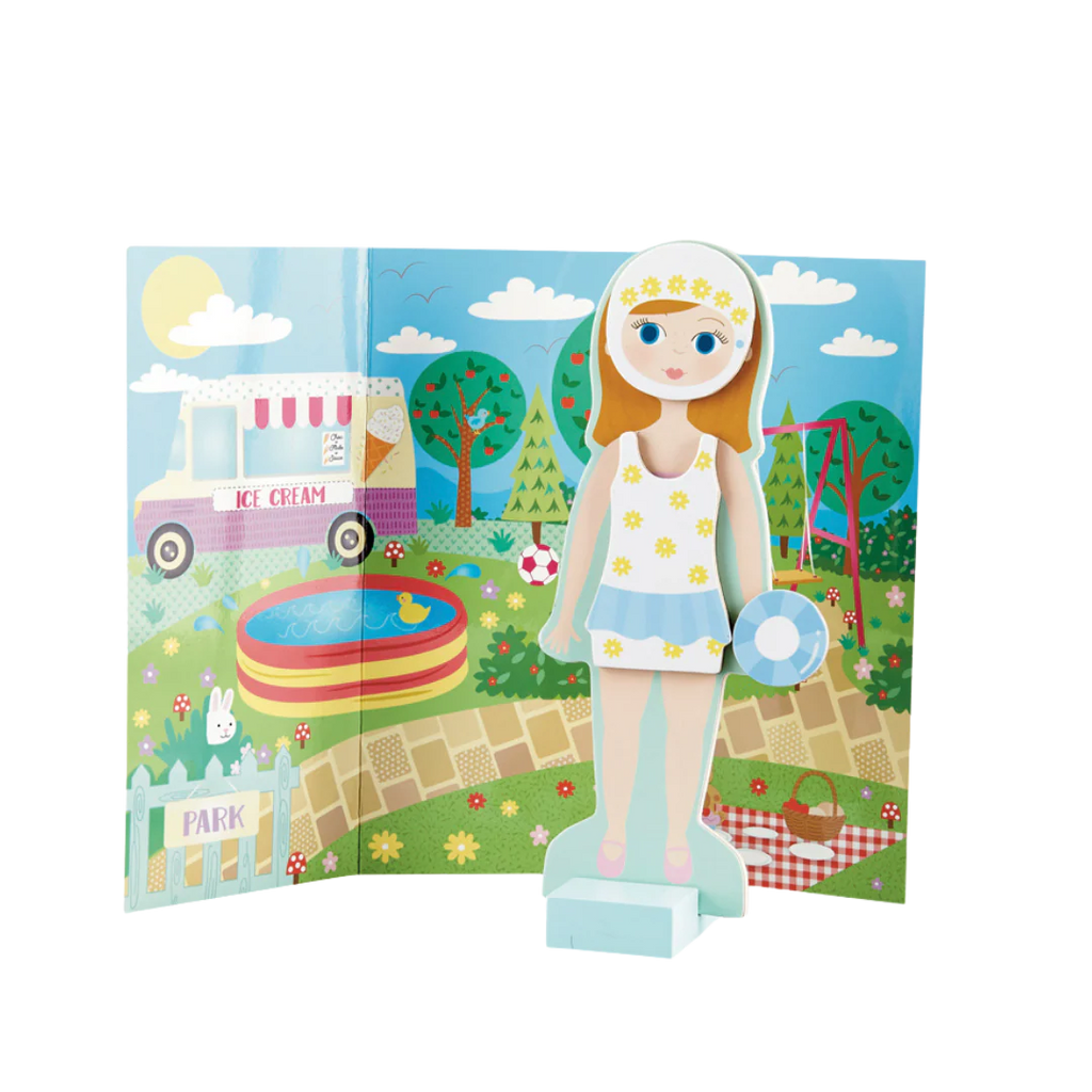 Magnetic dress up