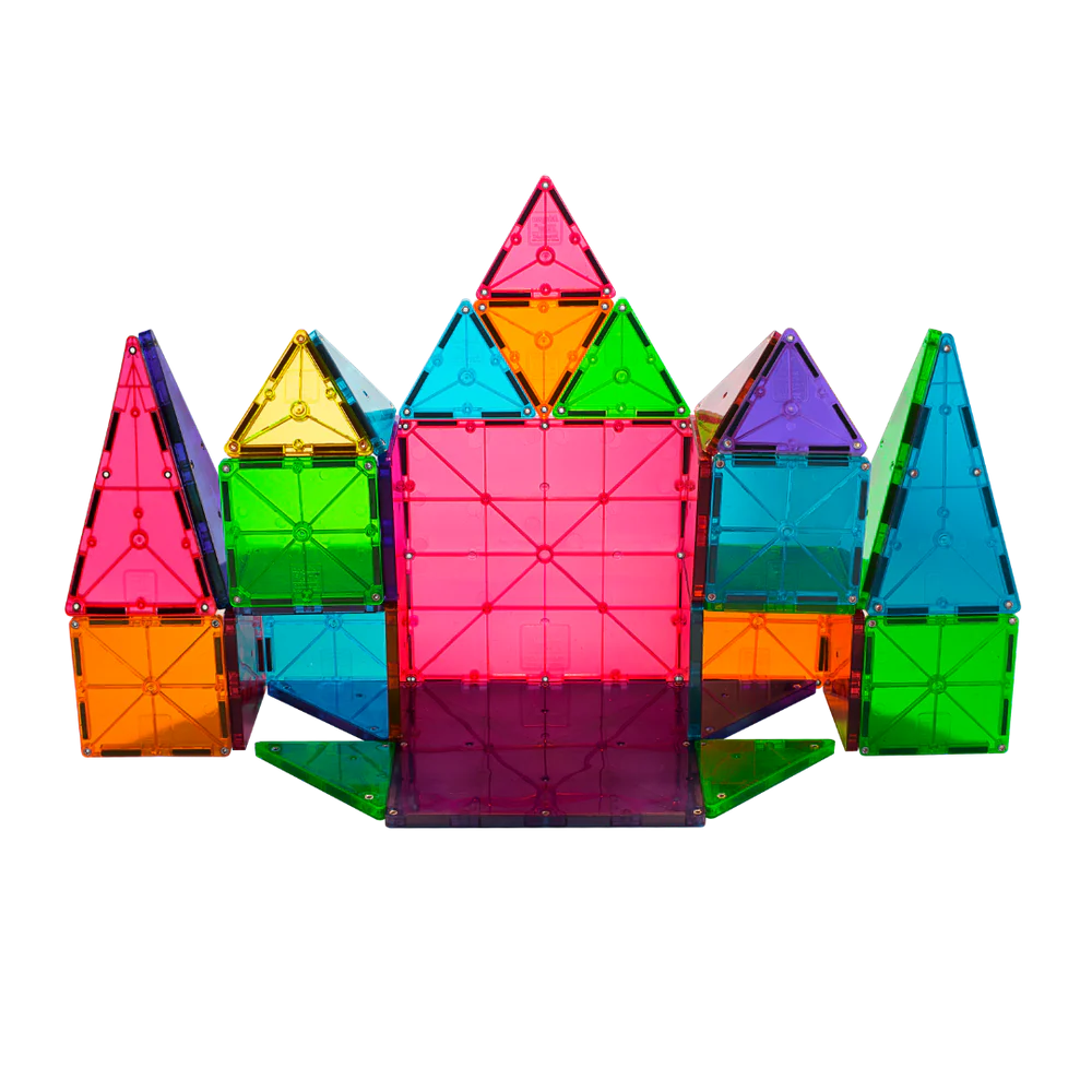 Magna-tiles clear col 32pcs