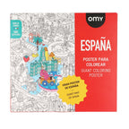 Poster XL para colorear - España