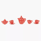 Maleta con juego de té - Puntos